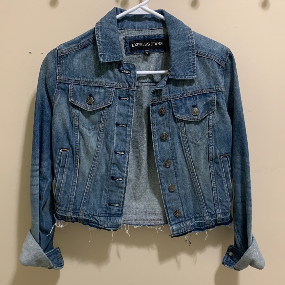 Cropped Jean Jacket